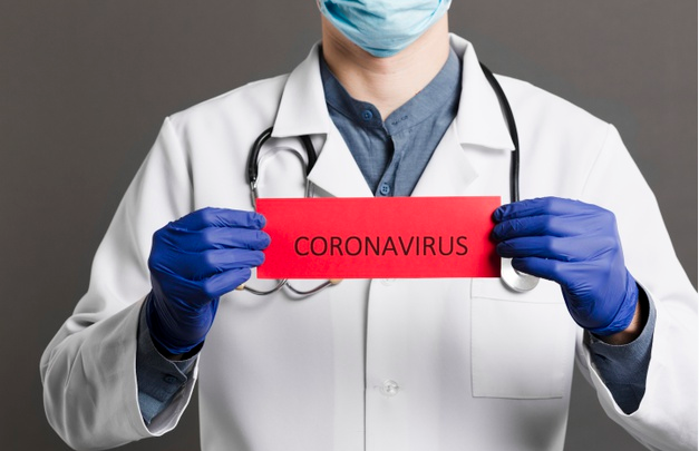Koronawirus informacja - baner
